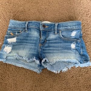 Abercrombie size 14 (girls) jean shorts